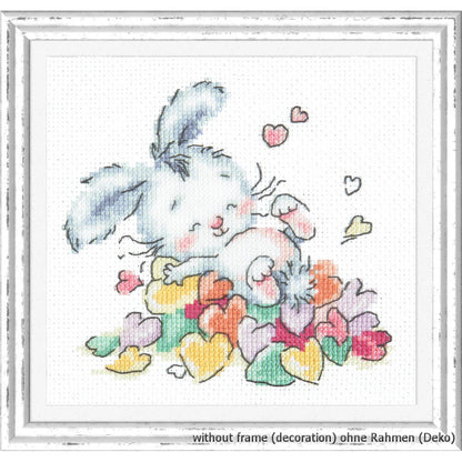 "Bathed in Love" - ​​Magic Needle cross stitch kit, counted, 13x12cm