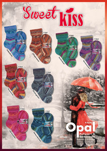 Sweet Kiss Kollektion 4-fach Sockenwolle Opal kaufen