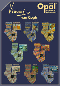 Collection Vincent van Gogh - Sockenwolle 4-fach